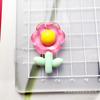 Accesorios Brillantes de Resina de Girasol Pegamento Blanco DIY Funda para Teléfono Móvil Accesorios para el Cabello Vaso de Agua Hebilla de Zapato Decoración de Marco de Fotos para Refrigerador