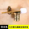 Toallero de estilo europeo, antiguo juego de colgante para baño, de aluminio, para colgar en la pared, con herrajes tallados vintage.