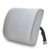 Suporte lombar para cadeira de escritório, espuma viscoelástica, suporte para cintura, almofada para encosto de cadeira sedentária, removível e lavável, almofada lombar para assento de quatro estações para trabalhadores de escritório