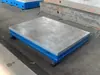 Fixador de Plataforma de Soldagem Flexível Tridimensional de Ferro Fundido, Bancada Robótica de Mesa Plana Bidimensional com Furos Múltiplos de Posicionamento de Ferro Fundido