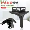 Soporte de ángulo para correa de pie patas de metal engrosadas para sofá patas para mueble de TV patas de soporte patas para mesita de noche patas para mesa de café soporte