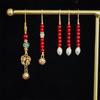Nuevo colgante para teléfono móvil antiguo, colgante retro de candado seguro de calabaza, colgante de estilo nacional, llavero creativo, joyería al por mayor