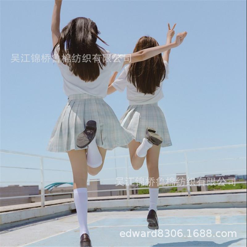 色织格子半身裙JK制服女裙子18.JPG