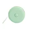 Cinta métrica pequeña portátil de colores macarrón, mini regla estilo nórdico, multifuncional, precisa, linda, para medir medidas corporales, regla de cuero suave