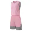Novos Uniformes de Basquete para Homens e Mulheres, Roupas de Verão para Crianças, Uniformes de Basquete para Adultos, Conjunto de Duas Peças, Roupa Esportiva, Roupa Casual, Fino