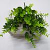 Hierba acuática, flor de eucalipto, hoja de dinero, cerca, arreglo floral, planta verde, decoración, planta acuática de plástico, fábrica, venta al por mayor, flor de simulación