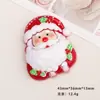 Acessórios de Resina DIY Desenho Animado Joias Cartão Grande Velhinho de Natal Clipe de Cola de Chantilly Capa de Celular Fivela de Sapato Chaveiro Pingente
