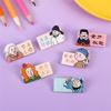 Broche de Insignia Acrílica de Texto Inspirador de Celebridad de Dibujos Animados Lindo Colgante Estudiante Pequeño Regalo Accesorios para Mochila Escolar Regalo