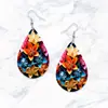 Aretes de Acrílico Gota de Agua Producto Nuevo Día de San Valentín Submarino Acrílico Regalo Transfronterizo Mariposa Aretes para Mujer y Navidad