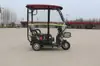 Cochera para triciclo eléctrico toldo grueso para coche triciclo miniautobús de ocio toldo transparente toldo completamente cerrado para ancianos