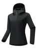 Chaqueta Cortavientos de una Sola Capa para Pareja Otoño e Invierno Unisex con Capucha Cortavientos Impermeable Chaqueta para Exteriores Chaqueta Deportiva Triple Protección