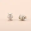 Acessórios de Joias Banhados a Ouro 18K Cobre Alta Retenção de Cor Contas Espaçadoras de Pingente Capas de Flor Pulseira Corrente de Suéter DIY Atacado