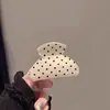 Grampo de cabelo suave estilo coreano para mulheres, estiloso, doce, de alta aparência, elegante, novo grampo tubarão 2026 para a parte de trás da cabeça