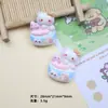 Accesorios de Resina DIY de Dibujos Animados Gatito Creativo Hecho a Mano Pegamento de Crema Agujero para Pasador Hebilla de Zapato Funda para Teléfono Móvil Accesorios de Joyería