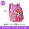 Nova mochila escolar 3D astronauta classe 1-3 mochila de grande capacidade jardim de infância desenhos animados crianças saco de ombro