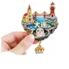Imanes de Metal para Refrigerador de la Ciudad de Dalian, China, Souvenirs Personalizados, Regalos de Turismo Cultural y Creativo, Imanes Magnéticos para Refrigerador Hechos a Medida