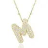 Condado de Hai Feng Mei Long Joyería Transfronteriza Europea y Americana Chapado en Cobre Collar de 26 Letras Accesorios de Joyería Dorada Cuentas de Clip
