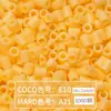 Paquete de Recarga de 264 Colores 1000 Piezas 2.6 mm Fusion Beads Tablero de Pines Set de Rompecabezas Beads para Planchar Serie Completa de 264 Colores