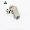 SuPPly Xing Kaitai RJ45-DB9P (6P6C) Conector de Computadora, Adaptador Macho y Hembra