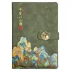 Caderno Retrô Estilo Chinês Personalizado com Elementos Culturais Nacionais, Caixa de Presente Empresarial, Personalizável com Logo para Eventos Corporativos