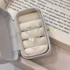 Anel aberto quadrado com zircônia em formato de coração e gotas de óleo, design de nicho, empilhável, luxo leve com uma vibe descolada, anel versátil para mulheres