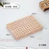 Suporte de exibição para grampos de cabelo painel de madeira com pinos secador de argila leve painel de armazenamento para flores de crochê DIY banca