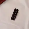 Grampos de cabelo de bolinhas em tecido de alta qualidade, presilhas laterais e acessórios de cabelo para meninas, usados para estilizar franjas e controlar cabelos soltos - atacado