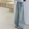 Jeans de Primavera y Otoño para Niñas 2026 Nuevo Estilo Pantalones Versátiles para Niñas de Secundaria Pantalones Rectos Pantalones Anchos de Otoño para Niños