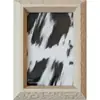 Moldura Decorativa Retro Francesa Embossada para Mesa Parede 6 polegadas Moldura de Foto 8 polegadas Moldura de Foto de Resina Retangular Moldura Simples