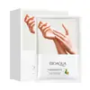 Baizhentang hoja de gusano jengibre viejo película para manos película para pies hidratante tierna nutritiva reparación manos y pies mejora película para pies ásperos venta al por mayor
