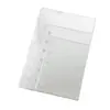 Cubierta Pet Transparente M5 Tarjeta DIY A5 A6 A7 Cuaderno de Collage de Hojas Sueltas Cuaderno para Ventilador Páginas Interiores de 6 Agujeros 5 Agujeros