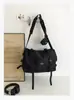Nova Bolsa Tote Simples de Cor Sólida com Aparência Sofisticada, Nicho, para Casais, Leve, para Uso Externo, Deslocamento, Viagem, Grande Capacidade, Bolsa Transversal