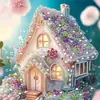 Venta al por mayor del fabricante Pintura de Diamantes DIY Diamante Completo Dibujos Animados Acrílico Sin Marco Pintura Decorativa Adornos Sala de Estar Dormitorio Pintura de Paisaje
