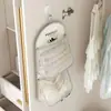 Almacenamiento de Calcetines Armario de Dormitorio Bolsa Colgante para Ropa Interior Bolsillo de Malla Colgante Organizador de Noche para Cama Bolsa de Almacenamiento