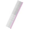 Pente de fileira Hartley para animais de estimação suprimentos para cães gatos pente garfo cabelo nó aberto pente de beleza oval arco-íris pente de fileira 19cm