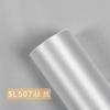 Película Metálica Imitación Oro y Plata Adhesivo Cepillado de Acero Inoxidable para Renovación Interior de Cabina de Coche y Puerta de Ascensor Papel Tapiz Autoadhesivo
