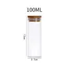 Botella de Tubo de Vidrio de Borosilicato Alto de 37 mm con Tapón de Corcho, Botella de Vidrio, Botella de Tubo de Ensayo, Botella para Té de Flores, Botella para Cordyceps, Botella para Cápsulas, Botella de Vino, Botella de Embalaje