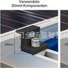 Soporte Fotovoltaico de Venta Caliente Transfronterizo Negro Universal Prensa Lateral de 30/35 Juego de 12 Piezas Componentes de Prensa Lateral Bloque de Prensa Abrazadera Bloque Deslizante