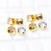 Diamante de Zircón de Alta Calidad 5A Cuadrado Corazón Forma de Corazón Lágrima Marquise Punto Afilado Atrás Zircón Garra Diamante DIY Ropa, Zapato, Bolsa, Sombrero Accesorios