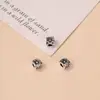 Xizang Flor de Amor Prateada Acessórios de Miçangas DIY Acessórios para Pulseira Colar de Contas Prateadas Antigas Feitos à Mão Material Acessórios