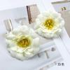 Estilo coreano doce osmanthus cabeça diy núcleo de grama peônia flor artificial headdress feito à mão grampo de cabelo saco de material de flor decoração de parede de flores para casa