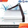 Lona Impermeável Transparente para Cobrir Mercadorias, Abrigo contra Chuva, Guarda-sol, Toldo à Prova de Vento para Varanda Externa, Tecido Impermeável de PE, Proteção contra Chuva Forte