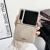 Funda Plegable para Teléfono Móvil Huawei Purax con Pantalla Nueva Rotación 360 Soporte Magnético Cubierta Protectora Mate Anti-Caídas para Mujeres