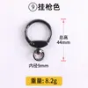 Llavero de Aleación de Zinc Hebilla de Resorte Anillo de Resorte Denier Hebilla Colgante de Bombilla Joyería para Bolsos DIY Gancho Estrella Corazón Hebilla