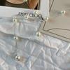 Cadena de Cintura de Perlas para Mujer con Falda Delgada Abrigo Nizi Traje Decorativo Moda Versátil Cinturón de Cadena Metálica Venta al por Mayor