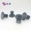 Tapa Final Grande de Plástico para Tubo de 6 Puntas, Tapón de Plástico de Forma Irregular de 19 mm