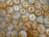 Colgante de paz de piedra natural, finamente tallado, regalo para el Festival Qixi, colgante de paz de ágata de cristal, accesorios para joyería DIY