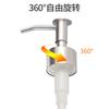 Venta al por mayor de fábrica acero inoxidable metal boquilla cabeza de bomba para botella de perfume bomba para loción cabezal de bomba de presión boquilla