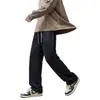 Pantalones Largos Casuales de Verano para Hombre, Sueltos, Rectos, Delgados, Marca de Moda, Caídos, Deportivos, Pierna Ancha, Pantalones de Chándal, Venta de Liquidación