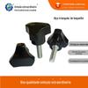 1 Puxador Triangular M8*40*40 Manípulo Triangular Puxador de Baquelite Produtos de Baquelite Puxador Triangular Fácil de Segurar
